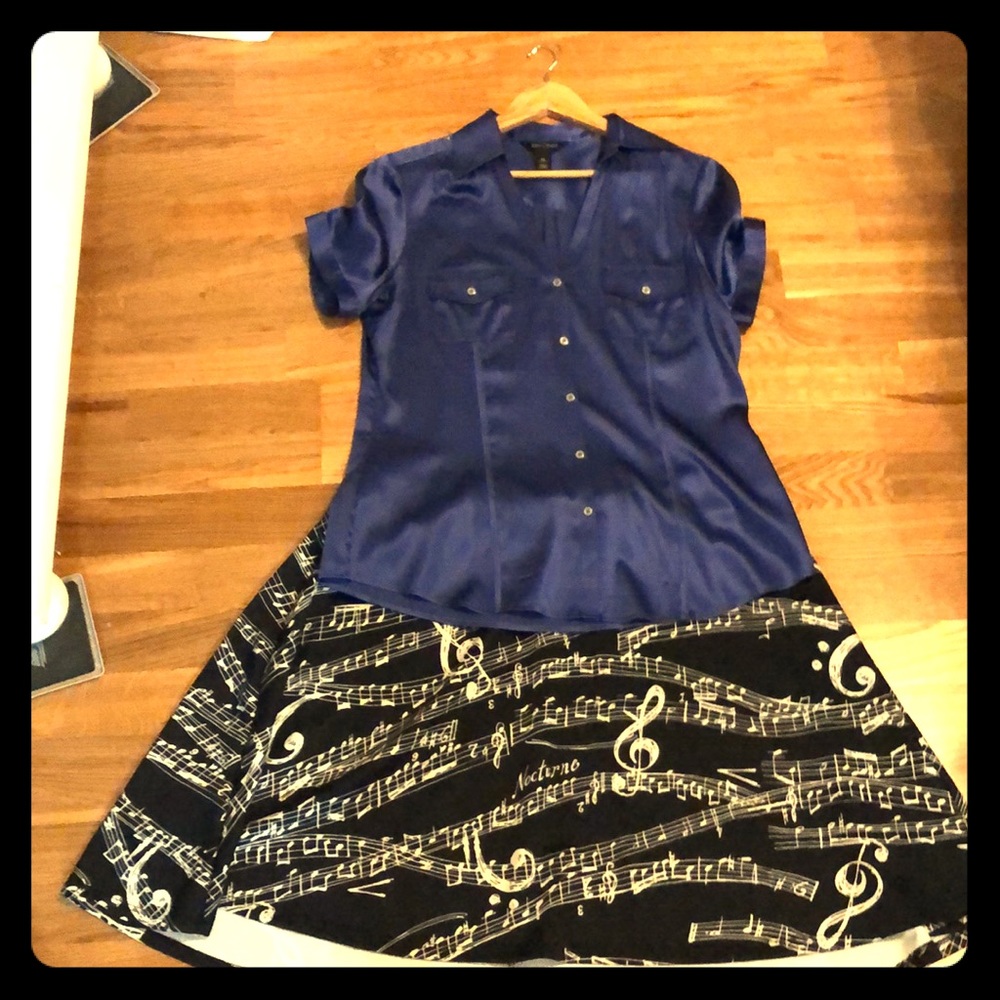Music Notes Skirt